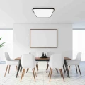 Plafon FABIO czarny 35W LED szer.47cm