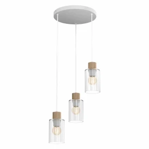 Lampa wisząca MADERA 3xE27 biały