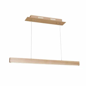 Lampa wisząca TIMBER 18W LED naturalne drewno