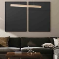 Lampa wisząca TIMBER 18W LED naturalne drewno