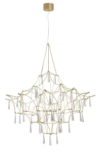 Lampa wisząca SALAMANCA LE41324 złoty LED 20W