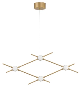Lampa wisząca AZUL LE41329 złoty LED 9.6W