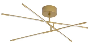 Plafon BELL LE41339 złoty LED 30W
