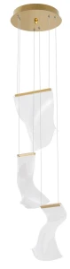 Lampa wisząca CALI LE41372 złoty LED 16W