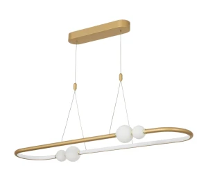 Lampa wisząca FRIA LE41395 złoty LED 44.2W