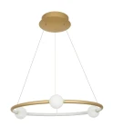 Lampa wisząca FRIA LE41396 złoty LED 36W