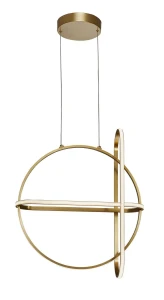 Lampa wisząca HOYO LE41400 złoty LED 48W