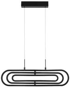 Lampa wisząca HOYO LE41403 czarny LED 50W