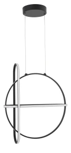 Lampa wisząca HOYO LE41404 czarny LED 48W
