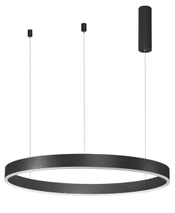 Lampa wisząca JACA LE41419 czarny LED 48W