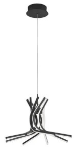 Lampa wisząca CEUTA LE41602 czarny LED 50W