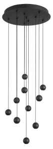 Lampa wisząca ECIJA LE41615 czarny LED 45W
