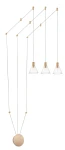 Lampa wisząca FRIAS LE41631 złoty LED 15W