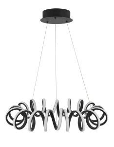 Lampa wisząca GODOY LE41641 czarny LED 45W