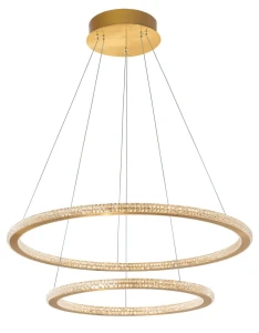 Lampa wisząca MONTE LE41691 złoty LED 56W