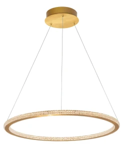 Lampa wisząca MONTE LE41695 złoty LED 48W