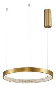 Lampa wisząca MORON LE41704 mosiądz LED 25W