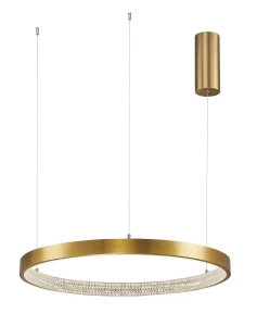 Lampa wisząca MORON LE41705 mosiądz LED 37W