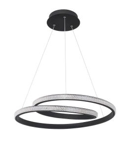 Lampa wisząca OBERA LE41713 czarny LED 25W