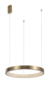 Lampa wisząca ORITO LE41725 mosiądz LED 18W