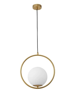 Lampa wisząca RENGO LE41770 złoty 1xG9