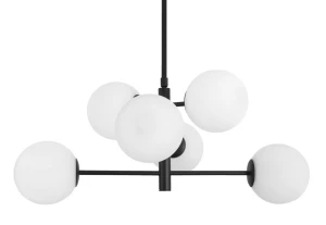 Lampa wisząca TURBO LE41803 czarny 6xE14