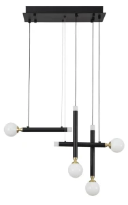Lampa wisząca UNION LE41811 czarny LED 20W