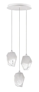 Lampa wisząca VIGIA LE41822 transparentny 3xG9