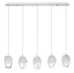 Lampa wisząca VIGIA LE41824 transparentny 5xG9
