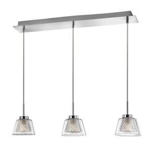 Lampa wisząca YOPAL LE41832 transparentny 3xG9