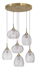Lampa wisząca ALCALA LE41855 złoty 6xE27