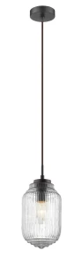 Lampa wisząca ARAUCA LE41862 transparentny 1xE14