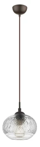 Lampa wisząca ARAUCA LE41869 transparentny 1xE14