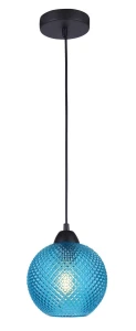 Lampa wisząca BUENOS LE41913 niebieski 1xE27
