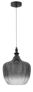 Lampa wisząca BURGOS LE41918 szary 1xE27