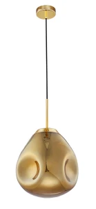 Lampa wisząca CARMEN LE41951 złoty 1xE27