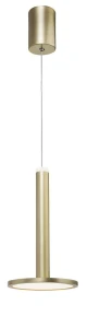 Lampa wisząca ESQUEL LE41994 złoty LED 11W