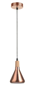 Lampa wisząca OSORNO LE42116 miedziany 1xE14
