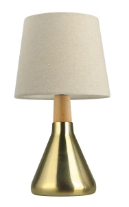 Lampa stołowa OVALLE LE42120 mosiądz 1xE14