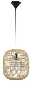 Lampa wisząca OVIEDO LE42128 drewniany 1xE27
