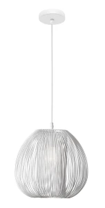 Lampa wisząca PIRITU LE42150 biały 1xE27