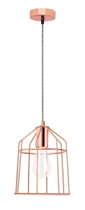 Lampa wisząca RAWSON LE42162 miedziany 1xE27