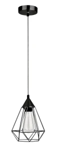 Lampa wisząca SERENA LE42163 czarny 1xE27