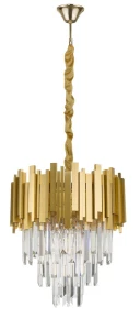 Lampa wisząca CAMPANA LE42286 złoty 4xE14