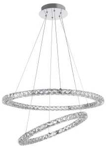 Lampa wisząca CERCEDA LE42314 chrom LED 60W