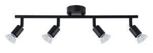 Lampa sufitowa MENDOZA LE42485 czarny 4xGU10