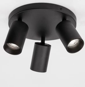 Plafon CLORINDA LE61465 czarny 3xGU10
