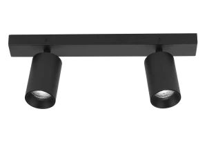 Plafon CLORINDA LE61467 czarny 2xGU10