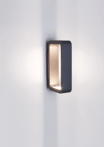 Kinkiet zewnętrzny CANUELAS LE71332 szary LED 12W