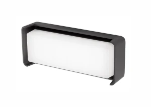Kinkiet zewnętrzny RIONEGRO LE71389 ciemny szary LED 12W
